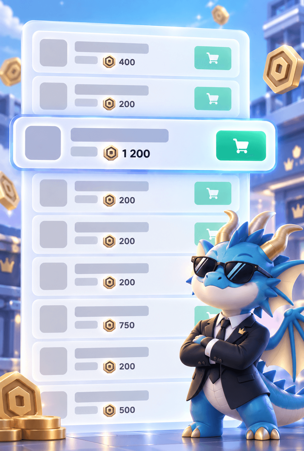 A list of Game Passes with one highlighted for purchase